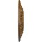 Ekena Millwork Valletta Ceiling Medallion (Canopies up to 3 1/2"), 18"OD x 3 1/2"ID x 1"P, Smokey Topaz Crackle CM18VLSTC - alternate 4